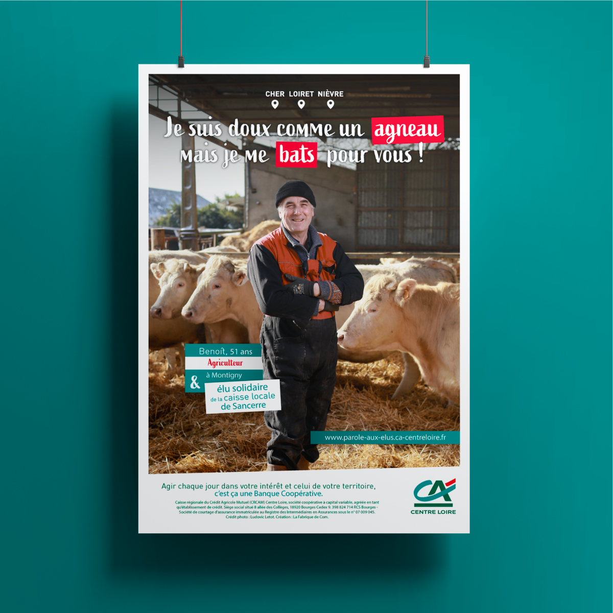credit agricole campagne affichage
